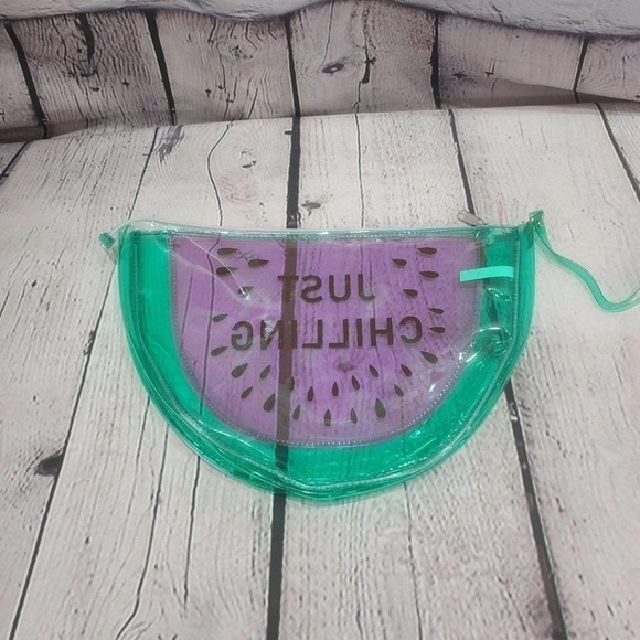 WATERMELON Slice plastic Summer Bag - Picture 9 of 12